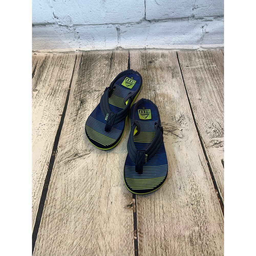 REEF Boy’s Ahi Flip Flop Sandals / Size: 10